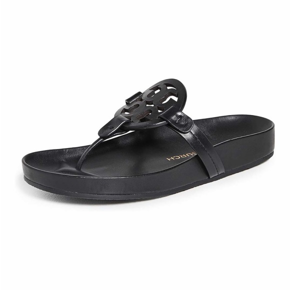 Tory Burch Shoes - Tory Burch Women's Miller Cloud Sandals, Perfect Black, 12 Medium US Brand New